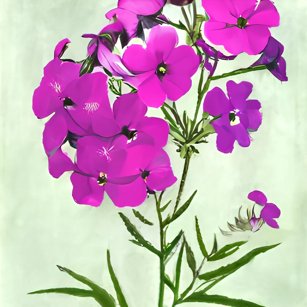Phlox hybrida Magenta Pearl
