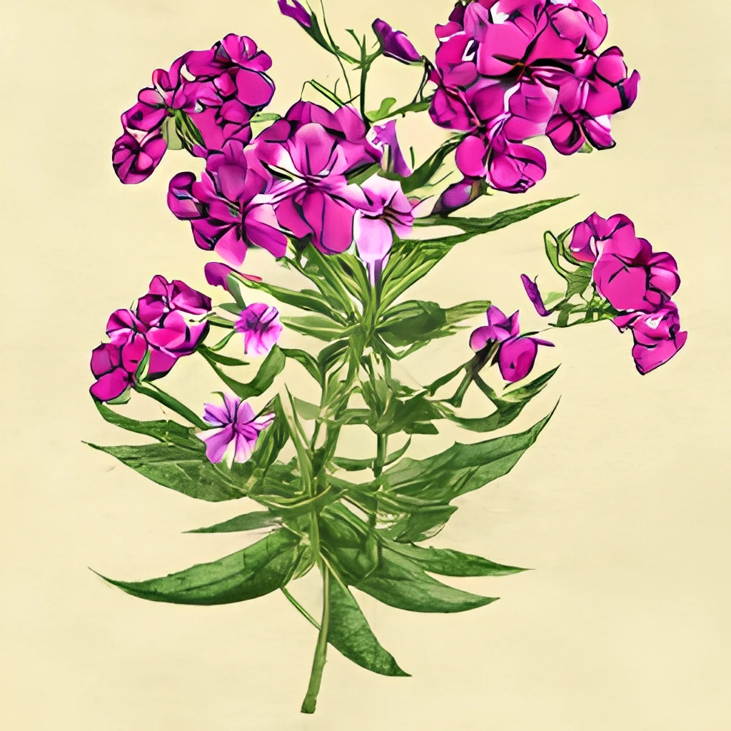 Phlox hybrida Magenta Pearl