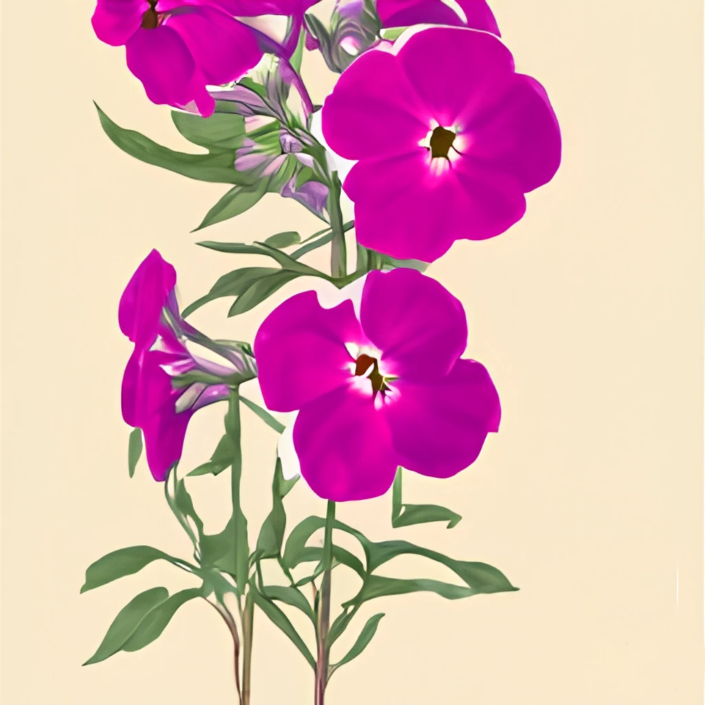 Phlox hybrida Magenta Pearl