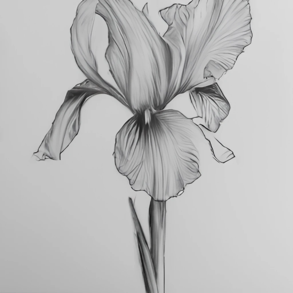 Iris ensata Tiramisu