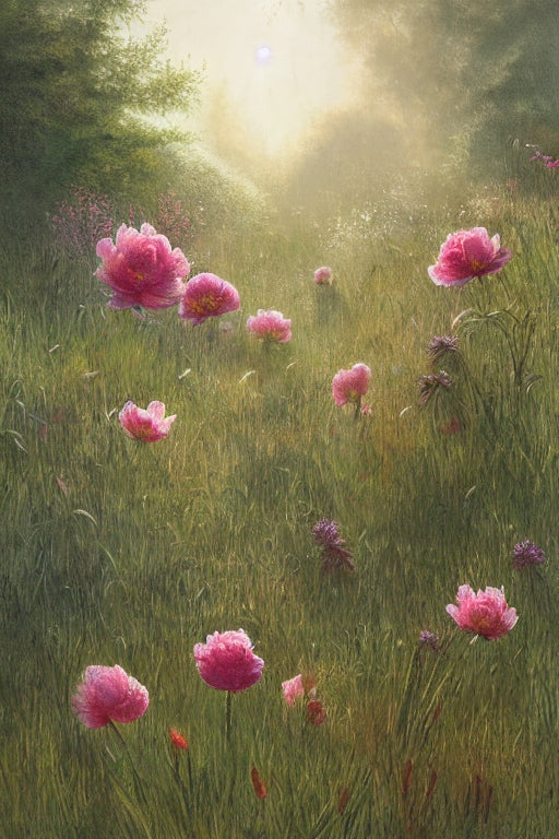 Creating Your Own Enchanting Peony Meadow Inspired by the Natchez Glen House
